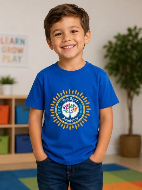 Top Spot Academy Spirit T-Shirt VPK Royal Blue