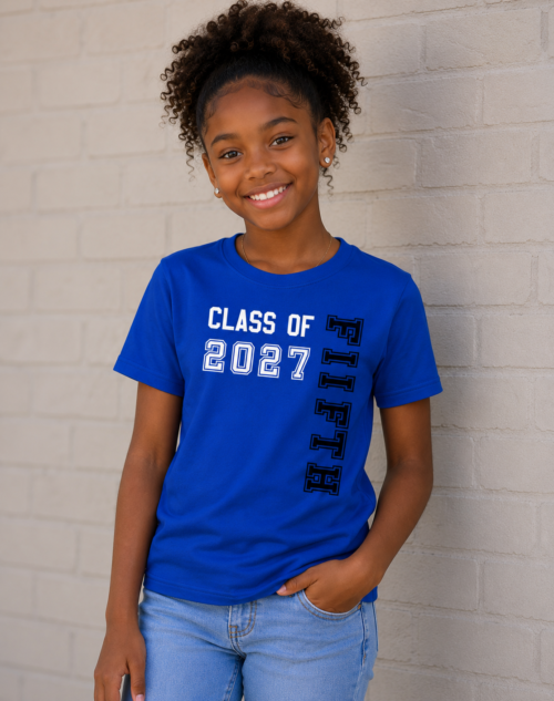 Growing Together Academy Spirit T-Shirt Fifth Grade